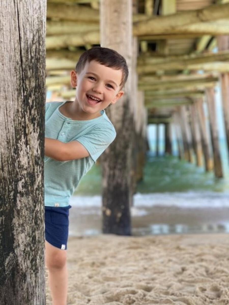 Me & Henry Dodger Henley – Sky