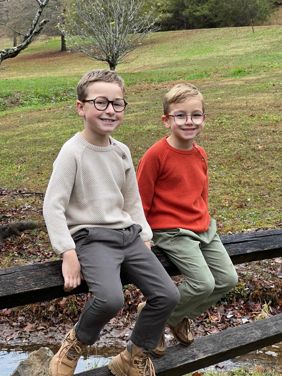 me and henry, morrison, cream sweater, cotton, button neck line, boys, fall, winter