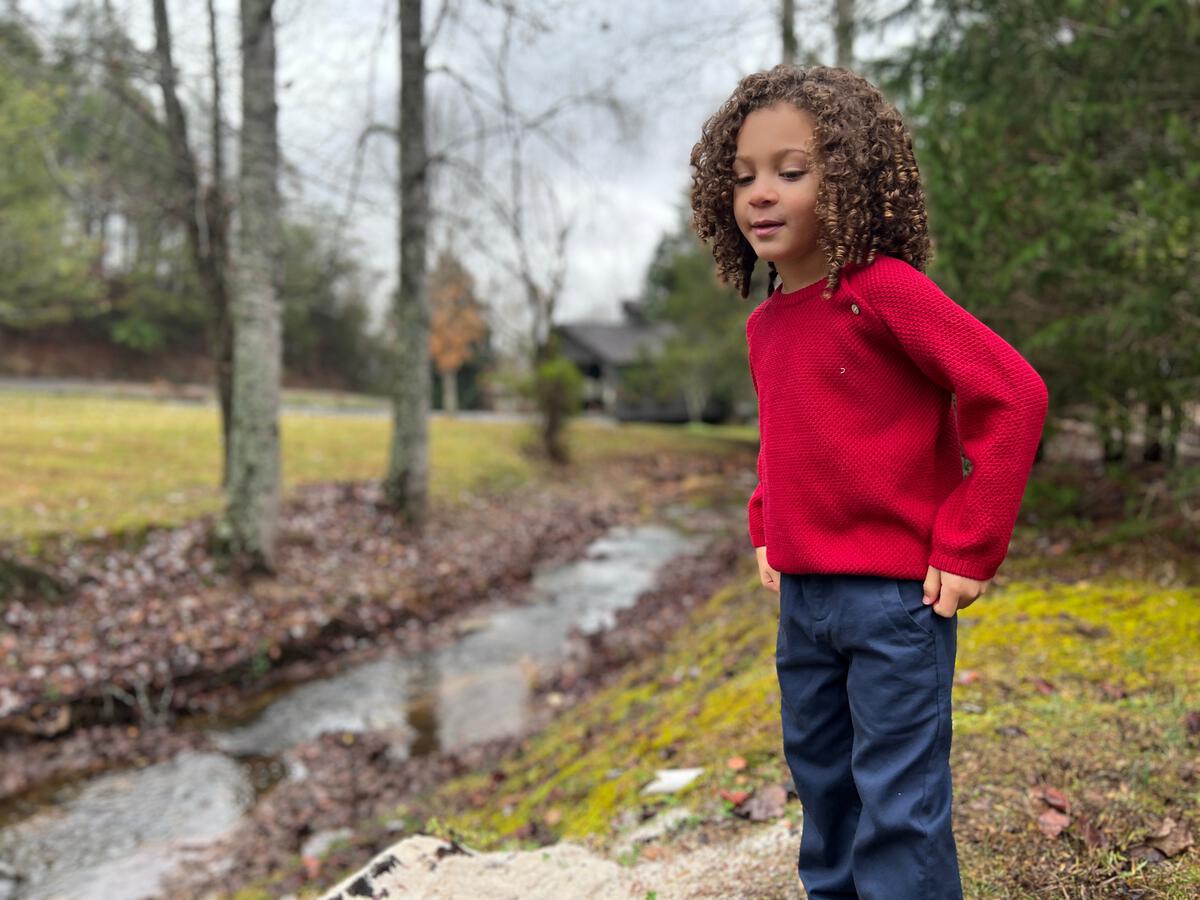 Me & Henry Jay Twill Pants – Navy