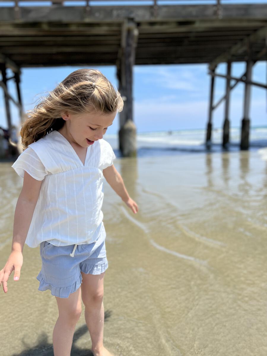 Vignette Brynlee Shorts - Blue