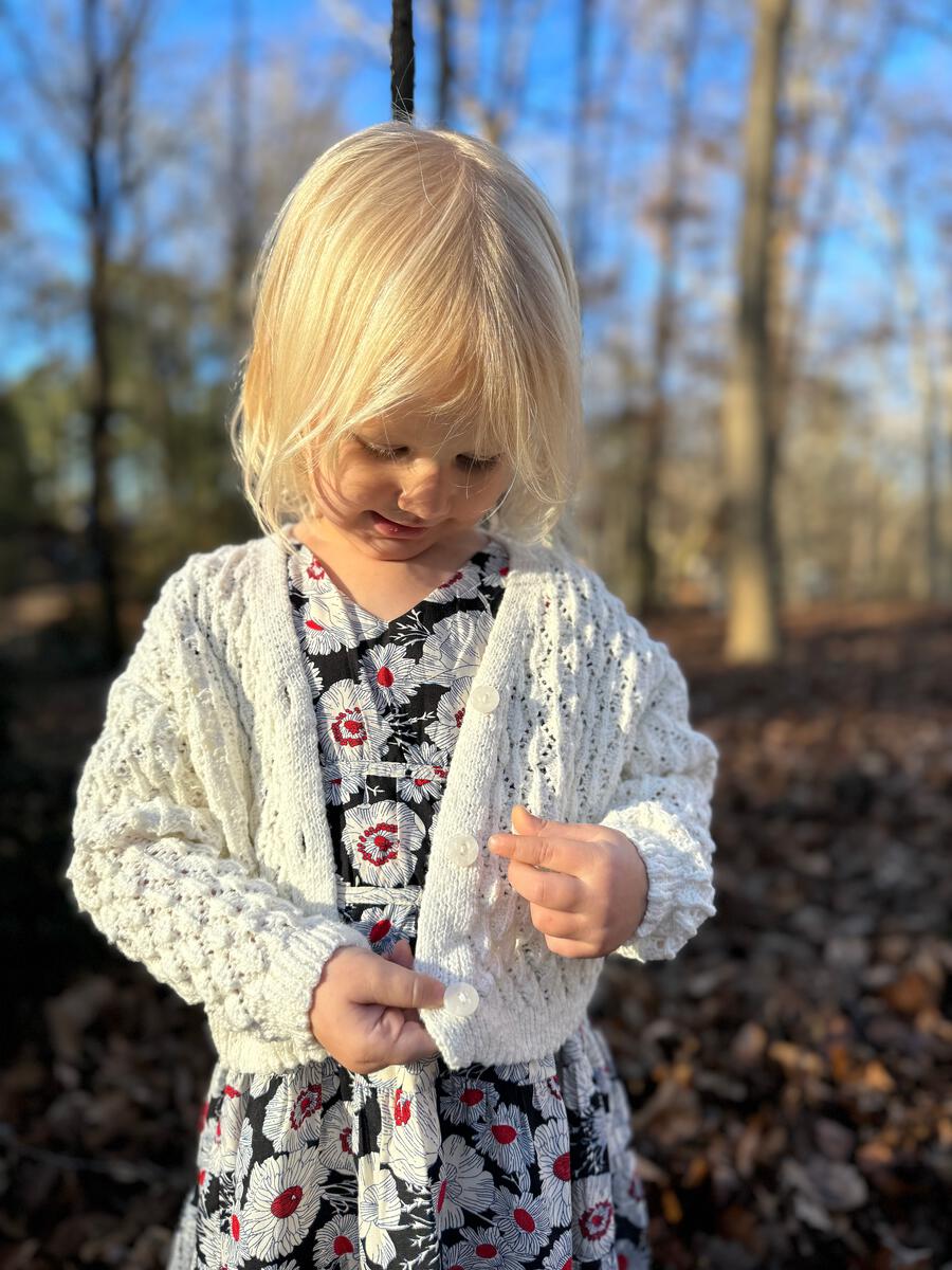 Vignette Margot Cardigan - White