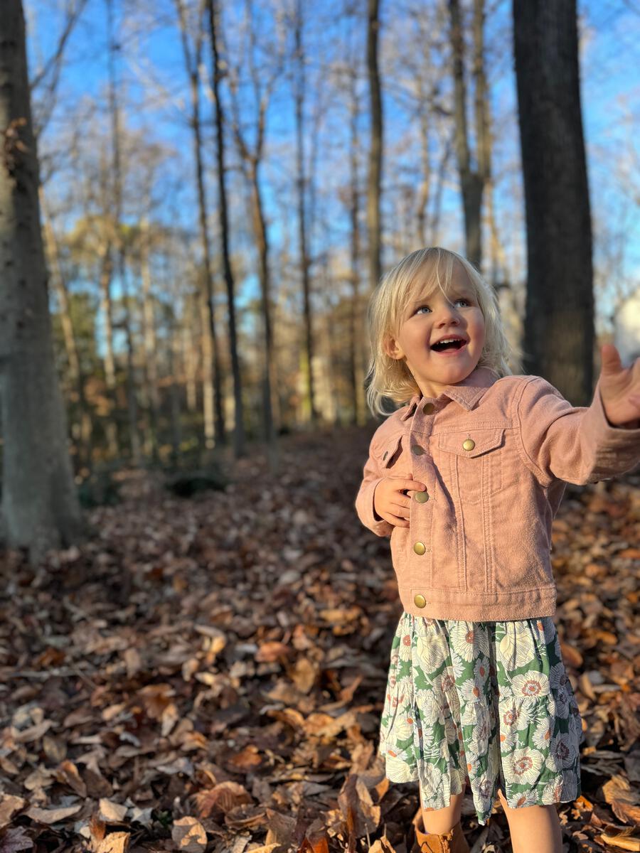 Vignette Wyatt Jean Jacket - Pink Sunset