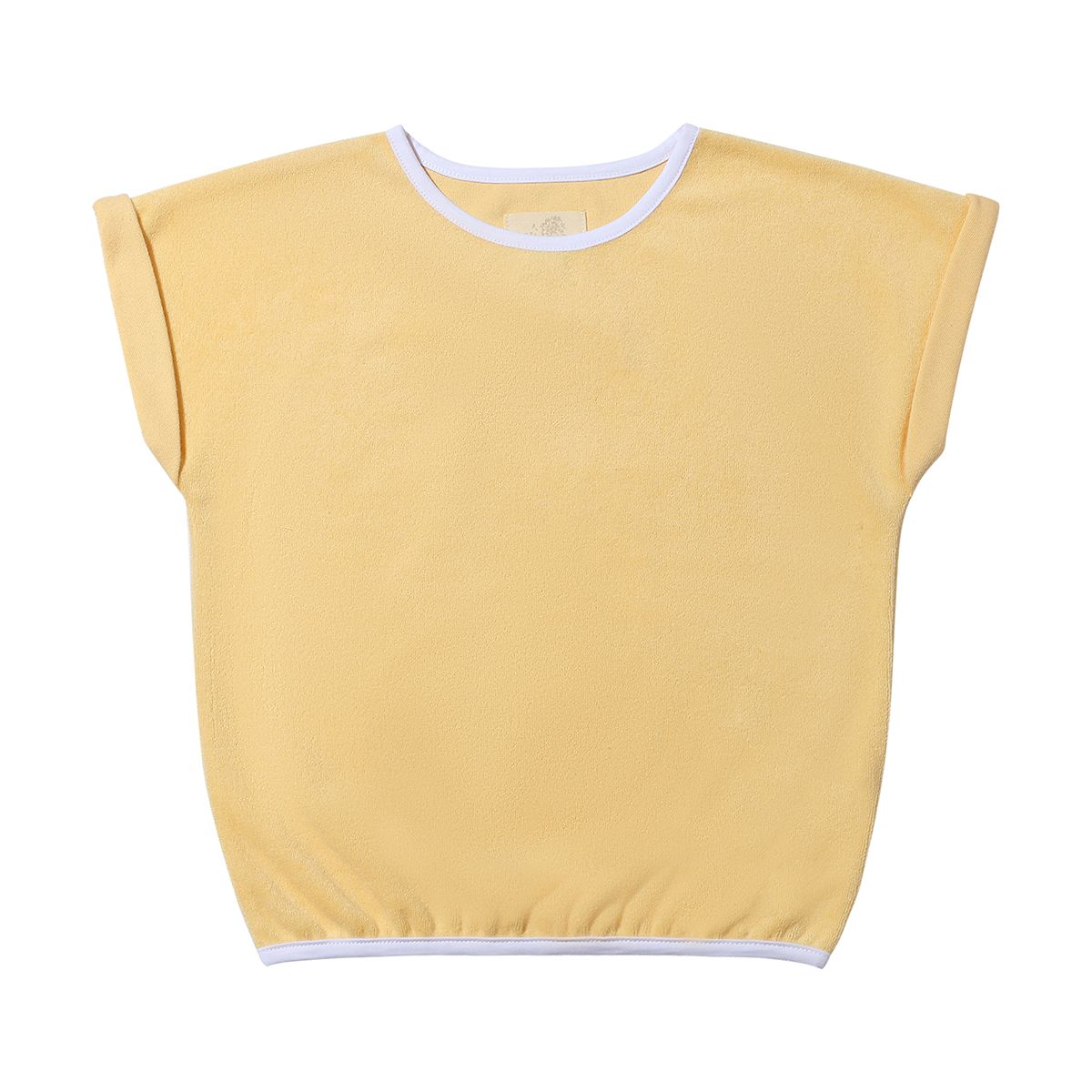 vignette, short sleeve, terry tee for the girls, retro style