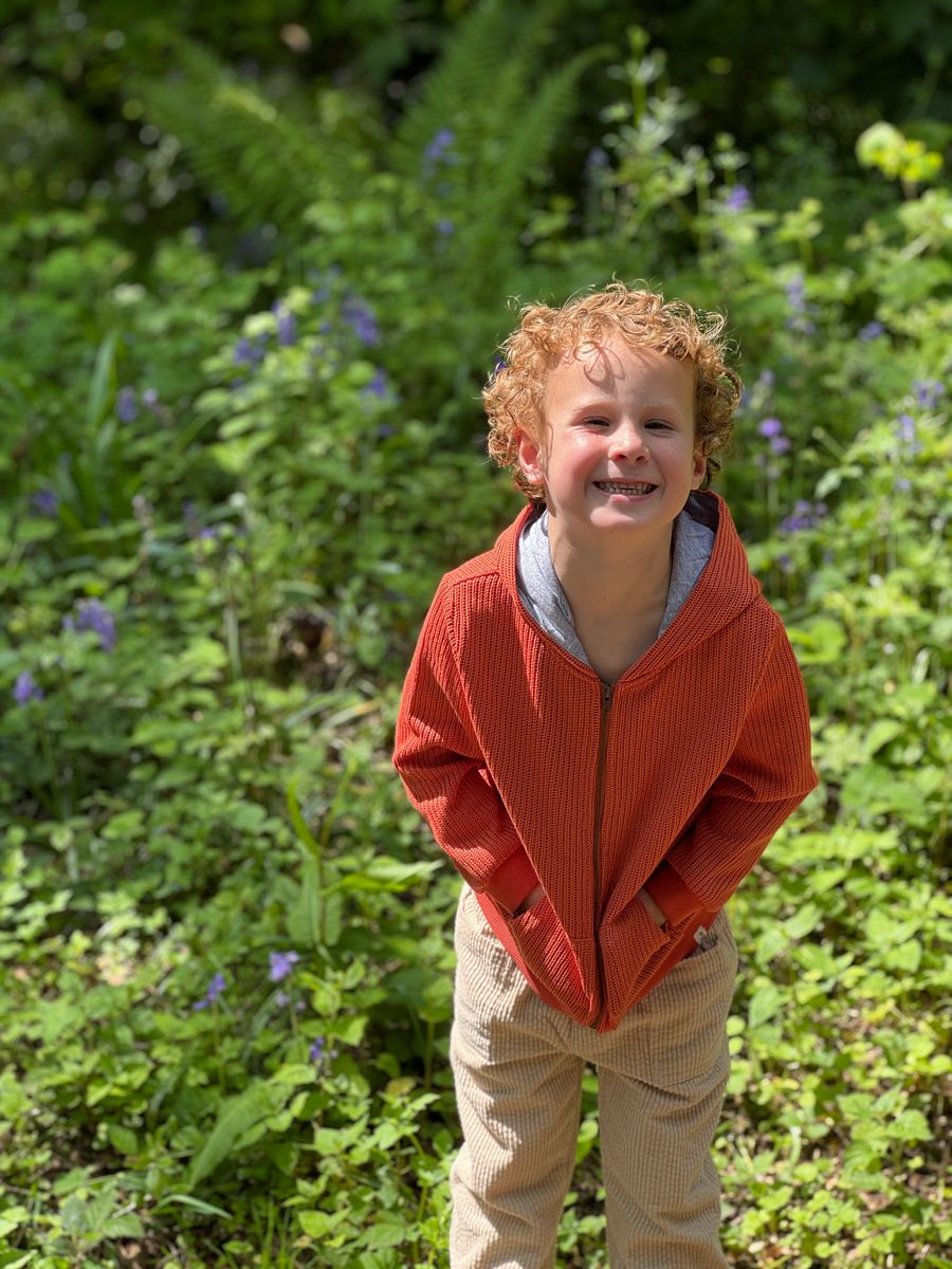 me and henry, hooded, hoodie, sweatshirt, knit, zippered, boys, toddler, fall, pumpkin, orange