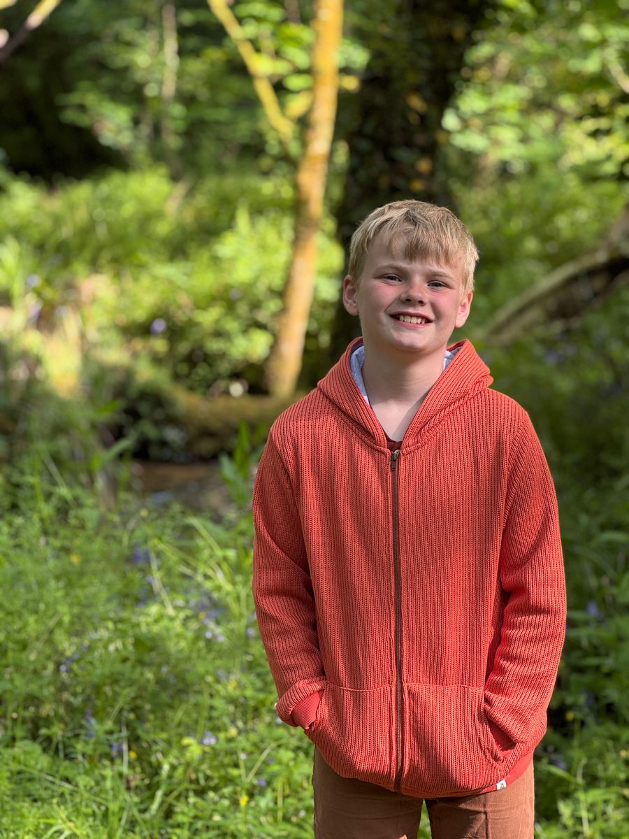 me and henry, hooded, hoodie, sweatshirt, knit, zippered, boys, toddler, fall, pumpkin, orange