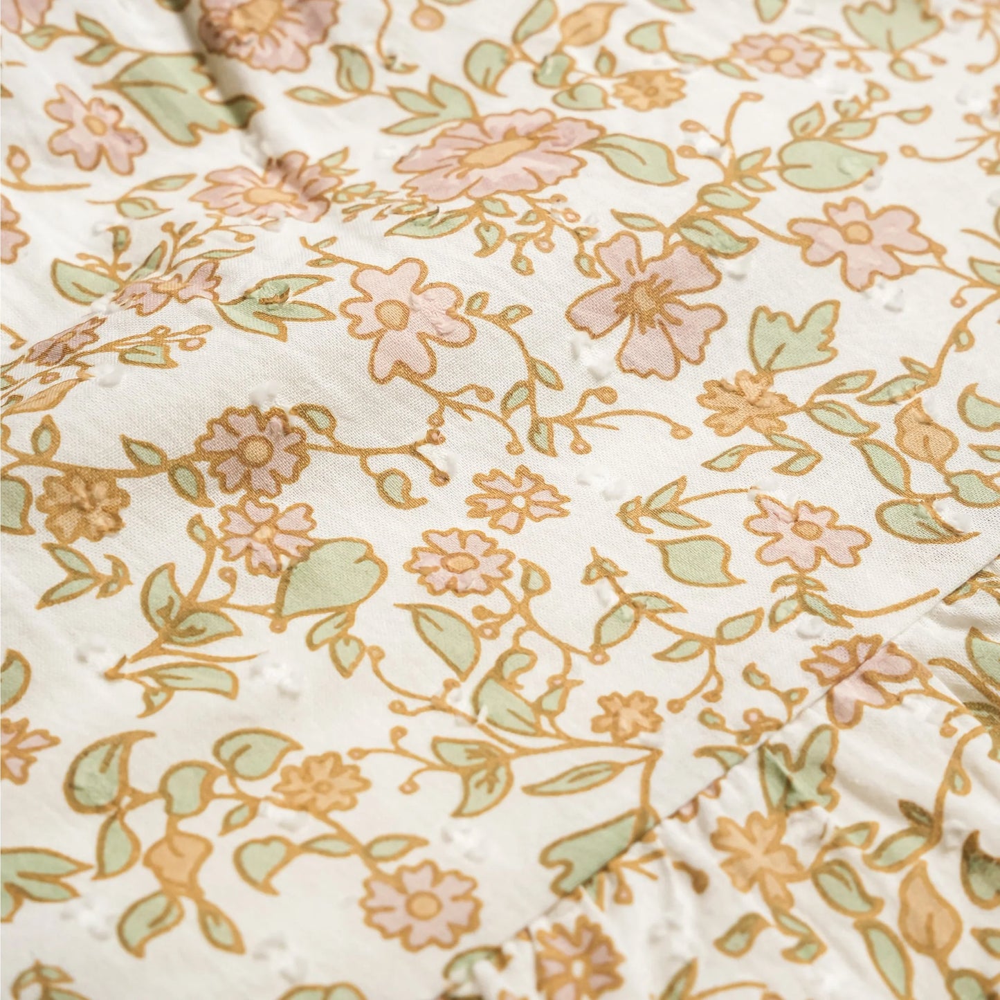 makemake, tuscan, floral, mauve, sage, easter dress, spring, button front, collar