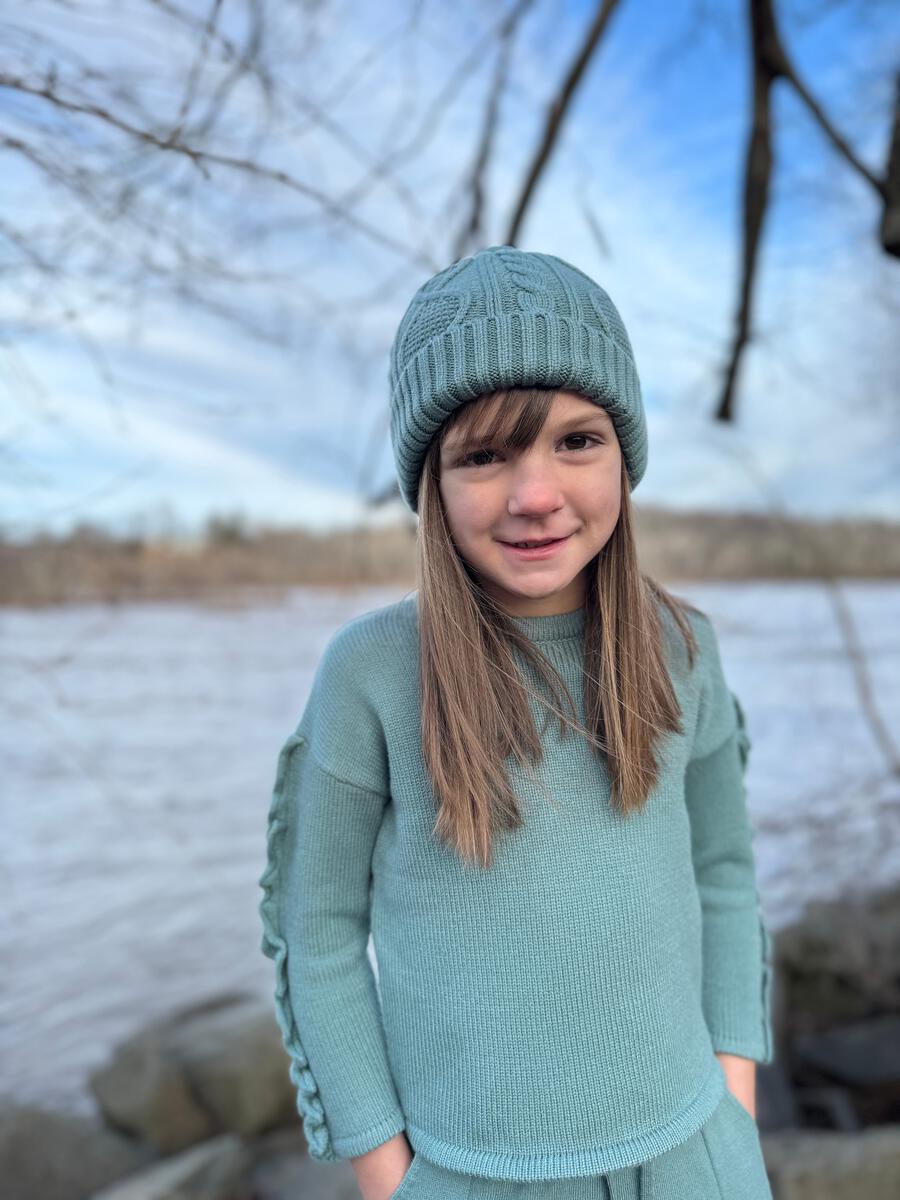 Vignette Jess Sweater - Teal