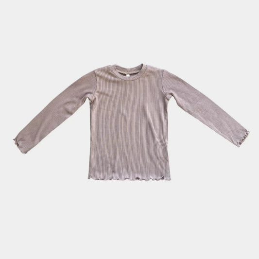 Babysprouts Lettuce Hem Tee - Lilac