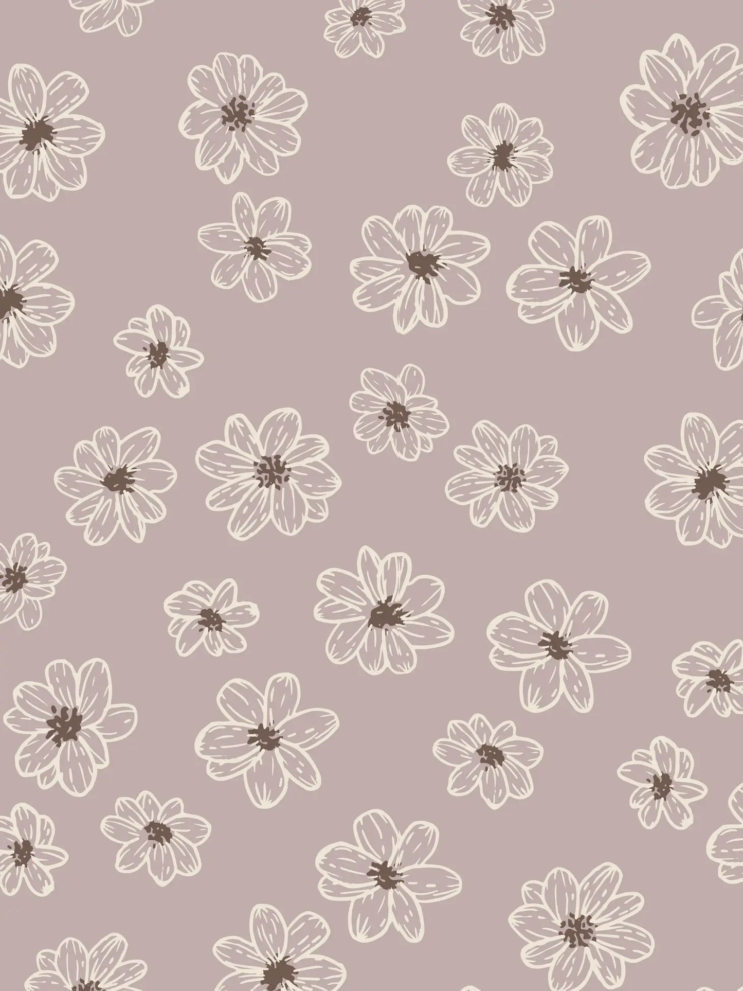 makemake flutter sleeve plum purple dress with daisies