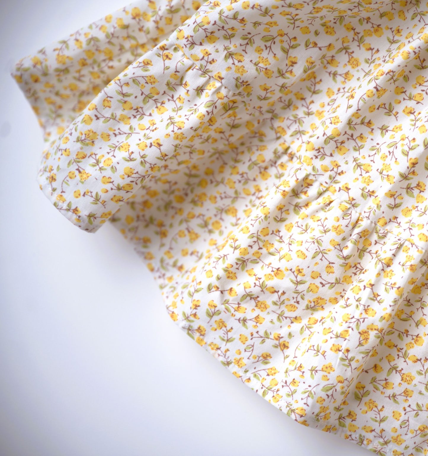 smocked yellow floral dress summer dress easter dress