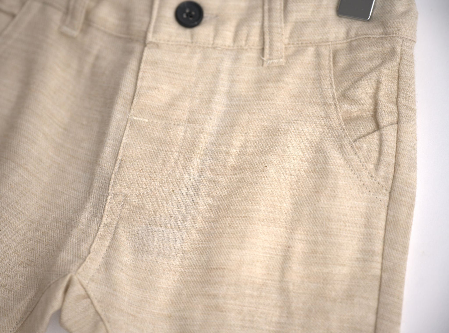 Me & Henry Antony Soft Cotton Pants – Beige