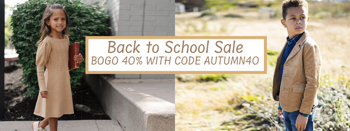 fall childrens clothing back to school sale