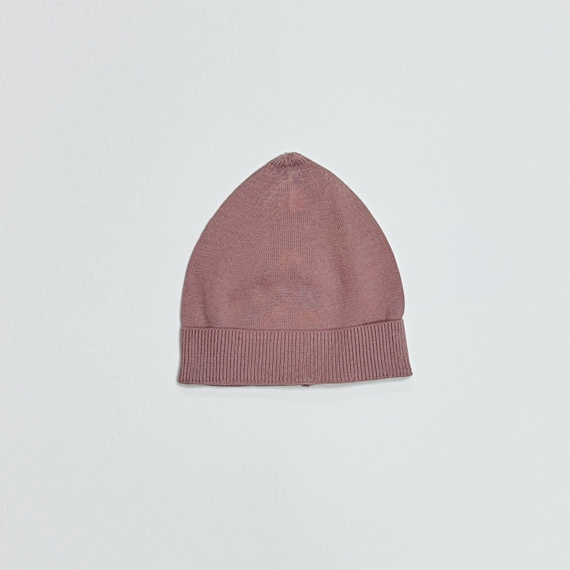 viverano organic cotton dusty pink beanie hat winter hat