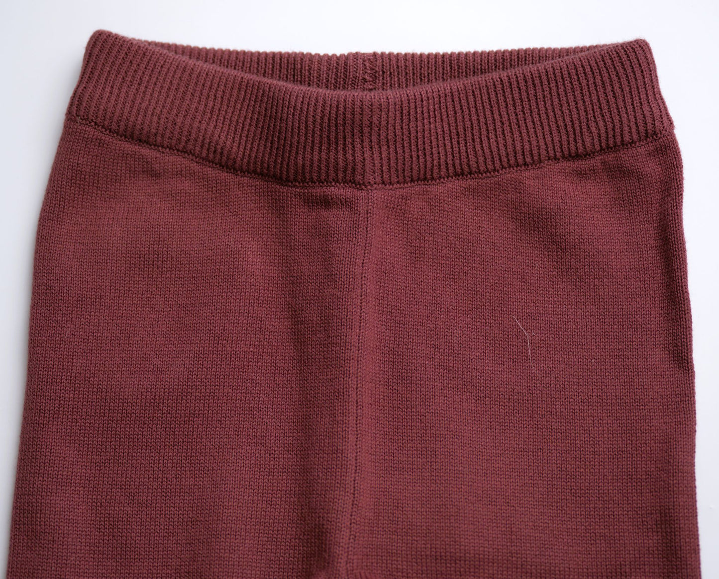Viverano Organics Pocket Sweater Knit Baby Legging Pants (Organic Cotton) – Berry