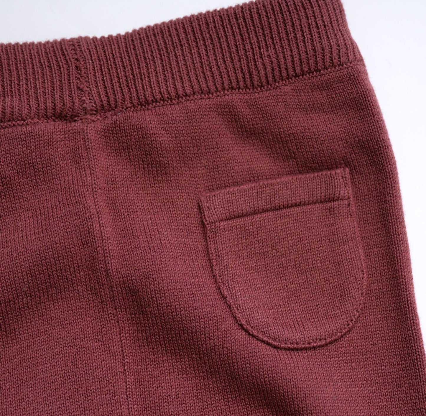 Viverano Organics Pocket Sweater Knit Baby Legging Pants (Organic Cotton) – Berry
