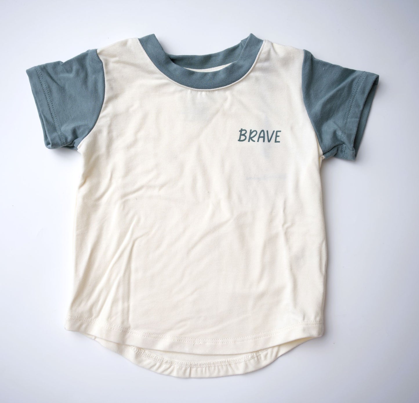 Babysprouts Clothing Company Pocket Colorblock Tee - Brave