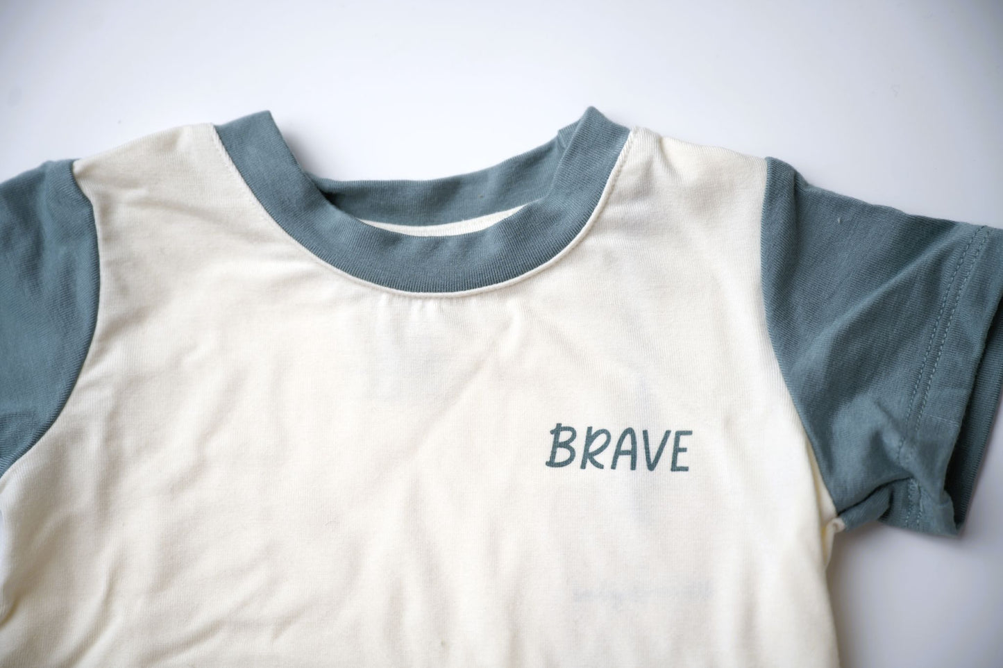 Babysprouts Clothing Company Pocket Colorblock Tee - Brave