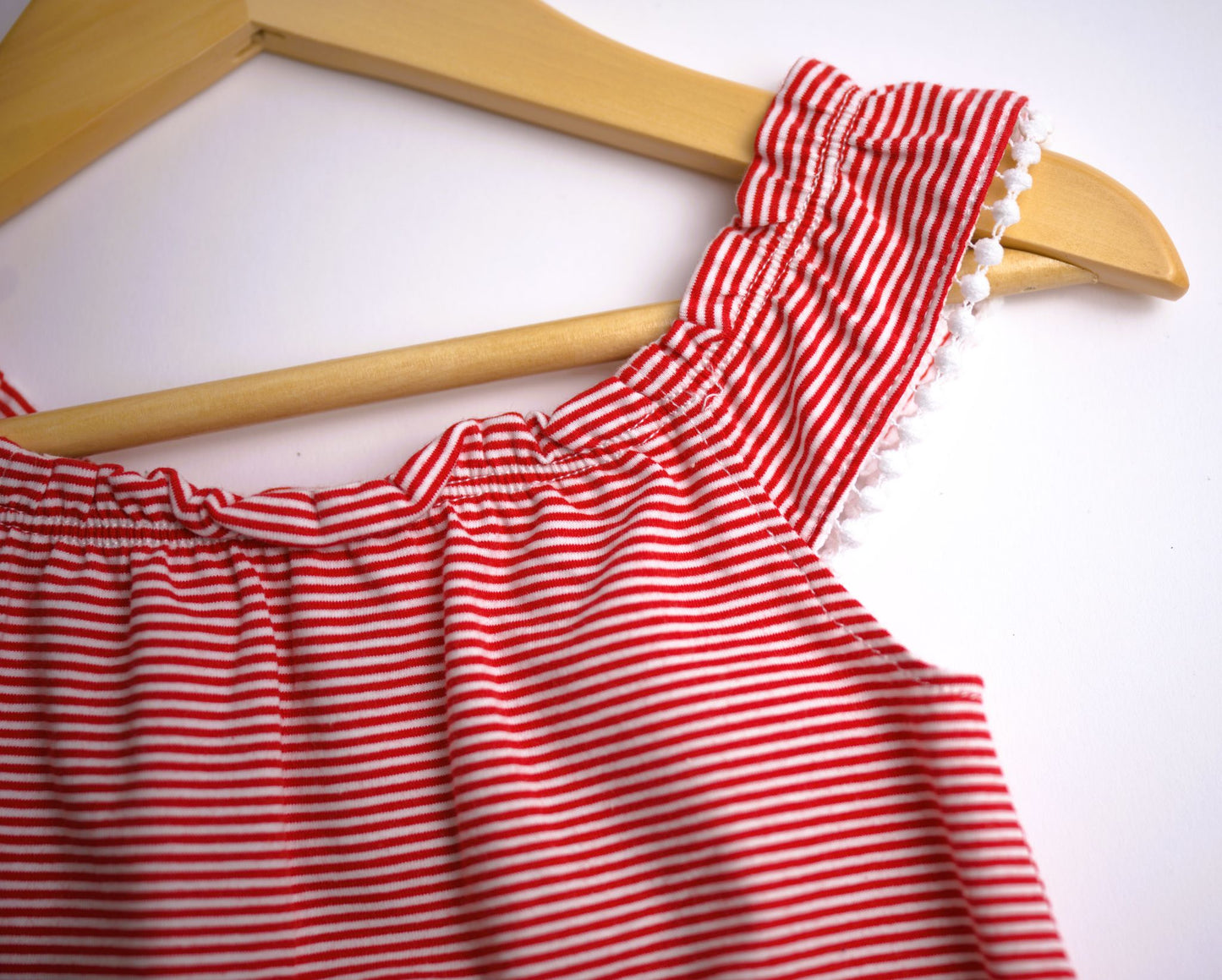 Vignette Aspen Bubble Romper - Red