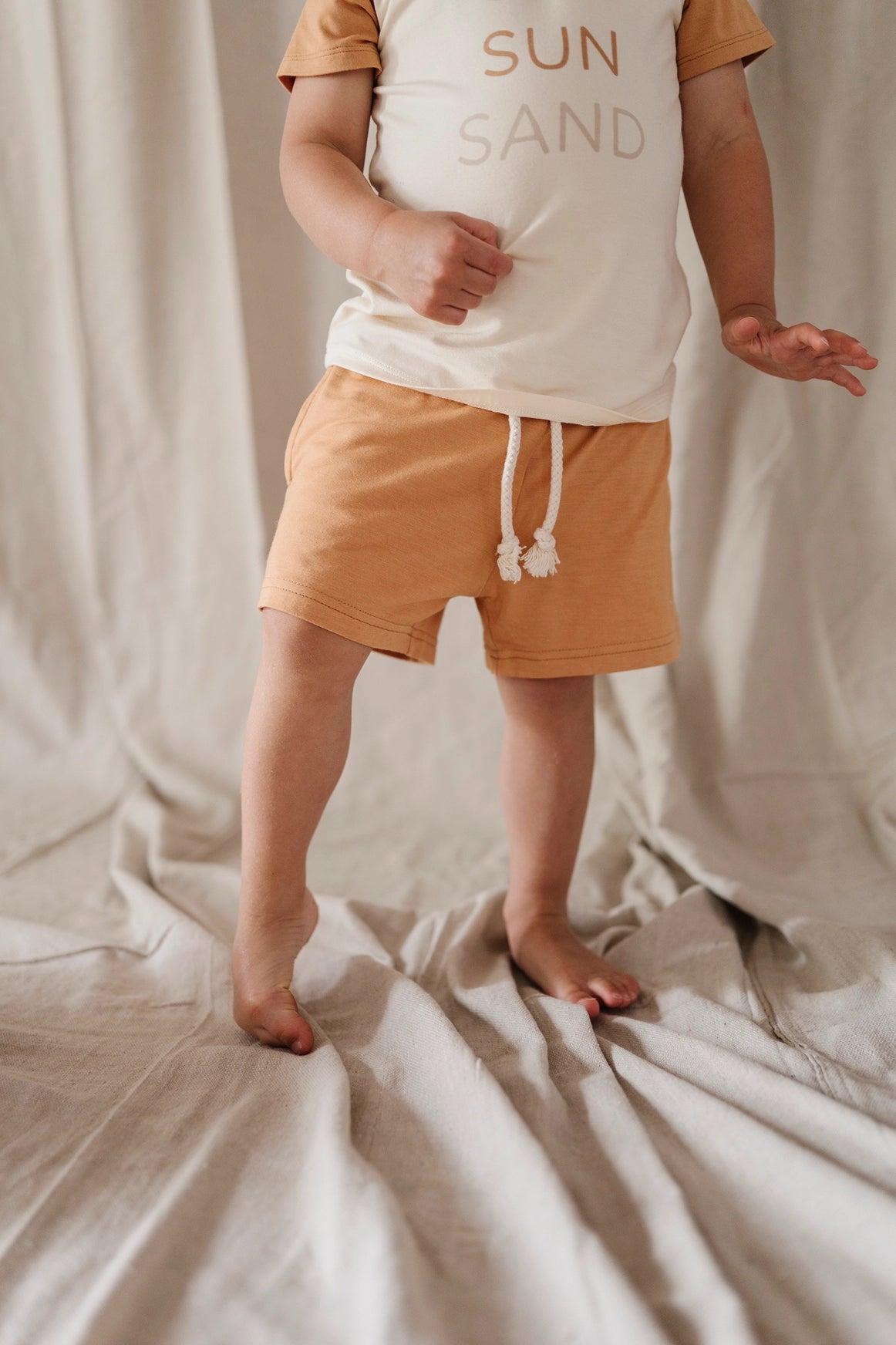 Babysprouts Clothing Company Boy's Everyday Shorts - Butterscotch