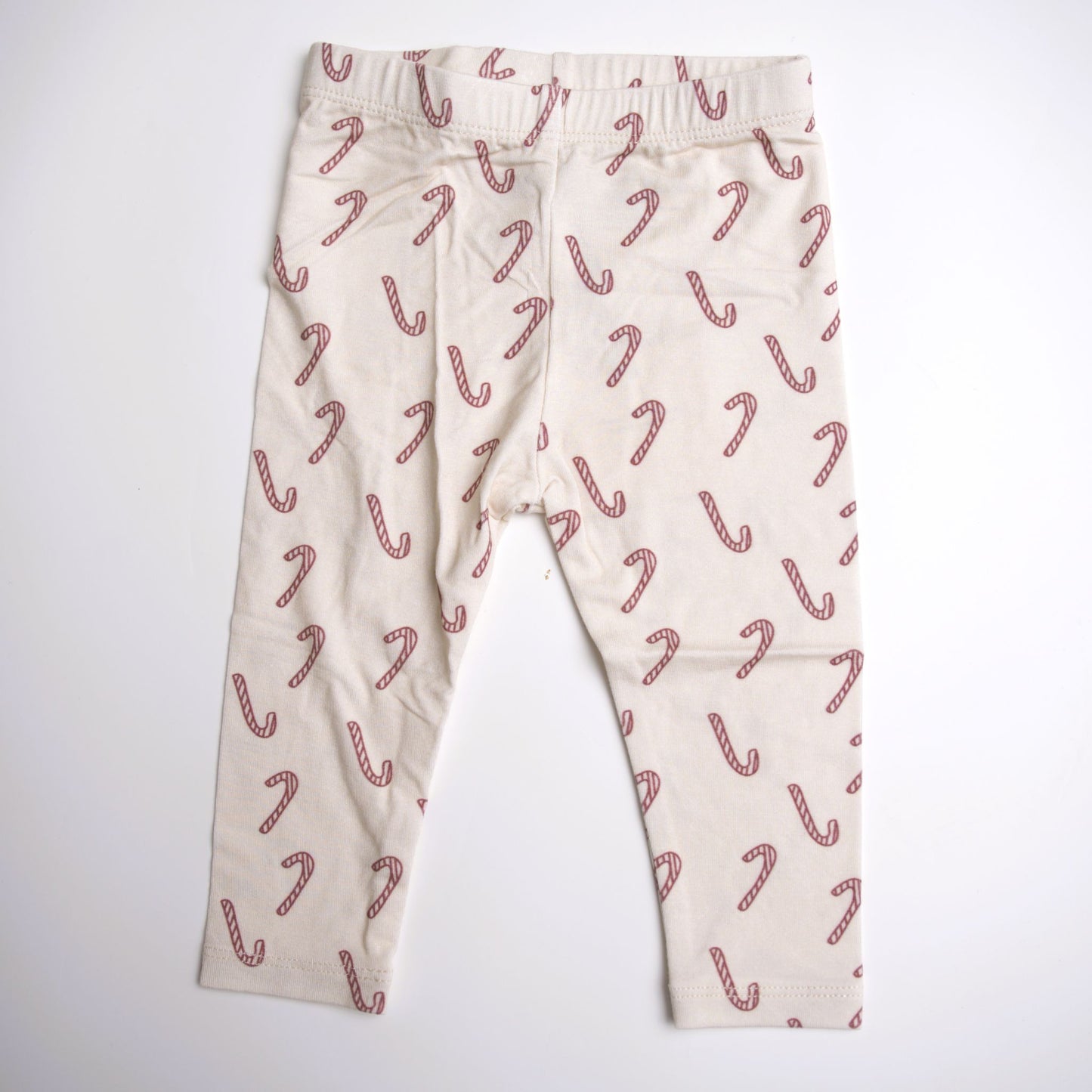 baby or toddler candy cane leggings pajamas Christmas girl boy