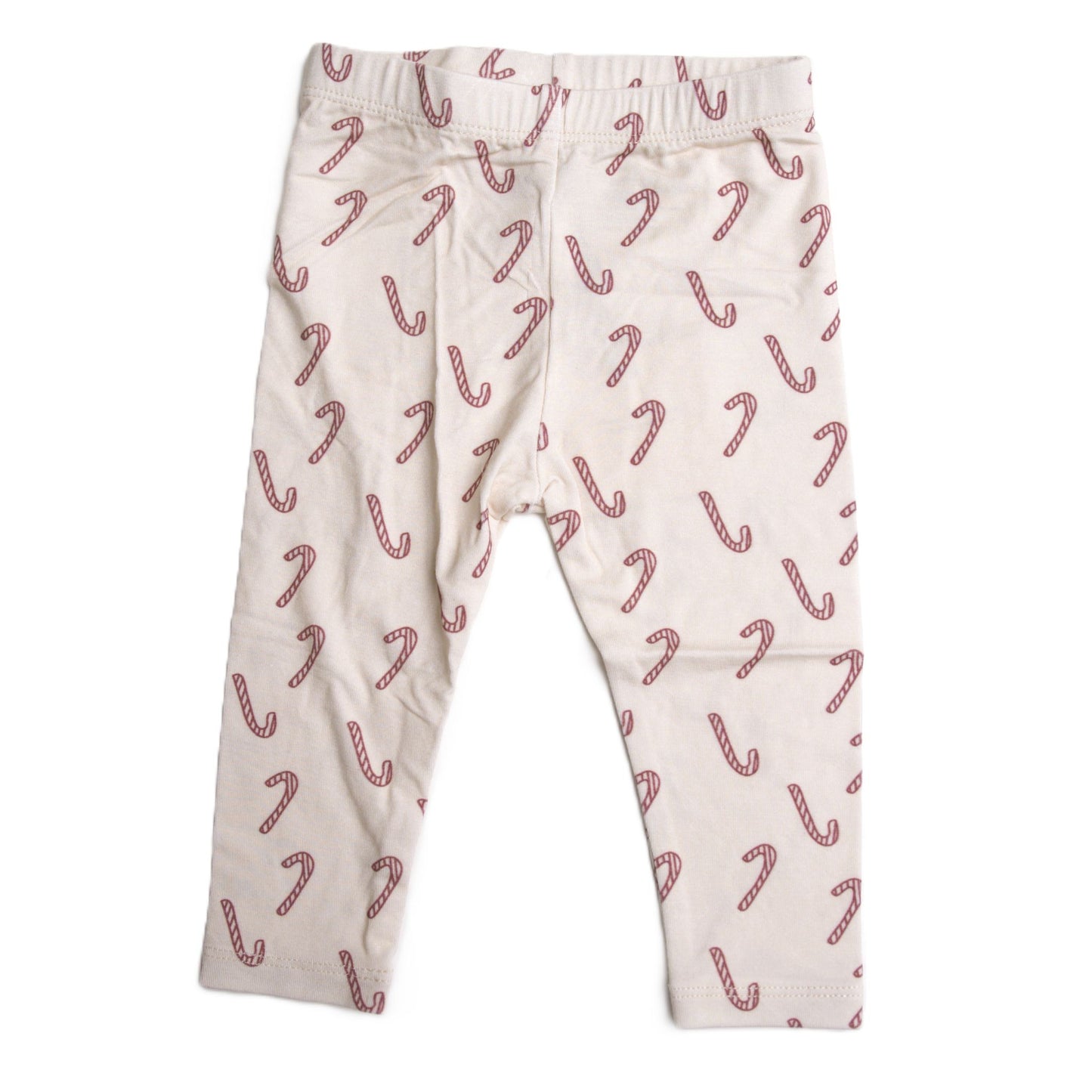 baby or toddler candy cane leggings pajamas Christmas girl boy
