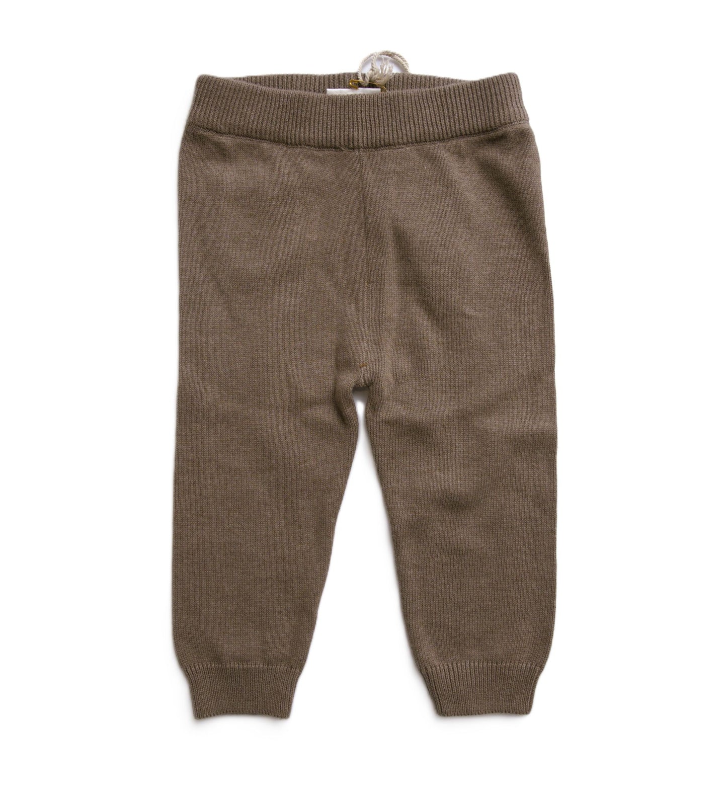 Viverano Organics Pocket Sweater Knit Baby Legging Pants (Organic Cotton) – Cocoa Heather