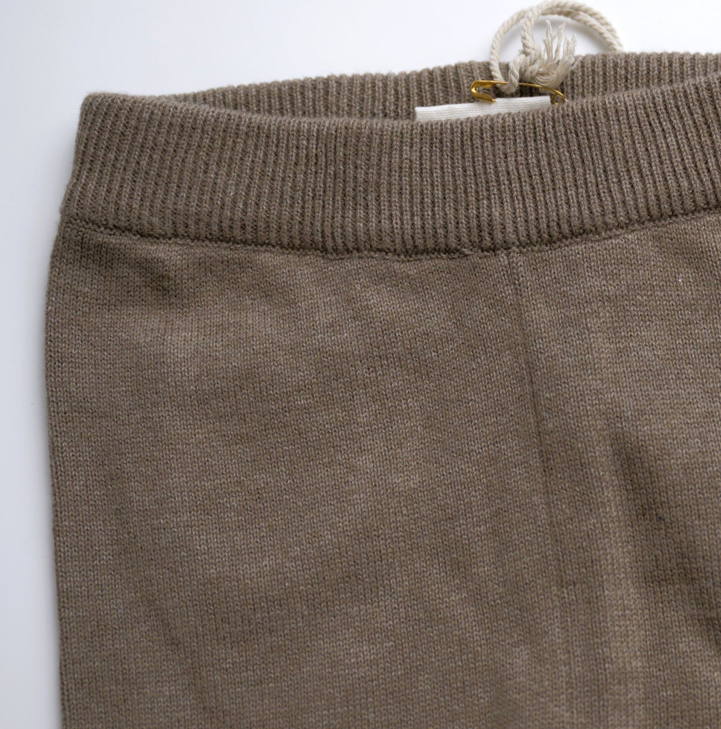 Viverano Organics Pocket Sweater Knit Baby Legging Pants (Organic Cotton) – Cocoa Heather