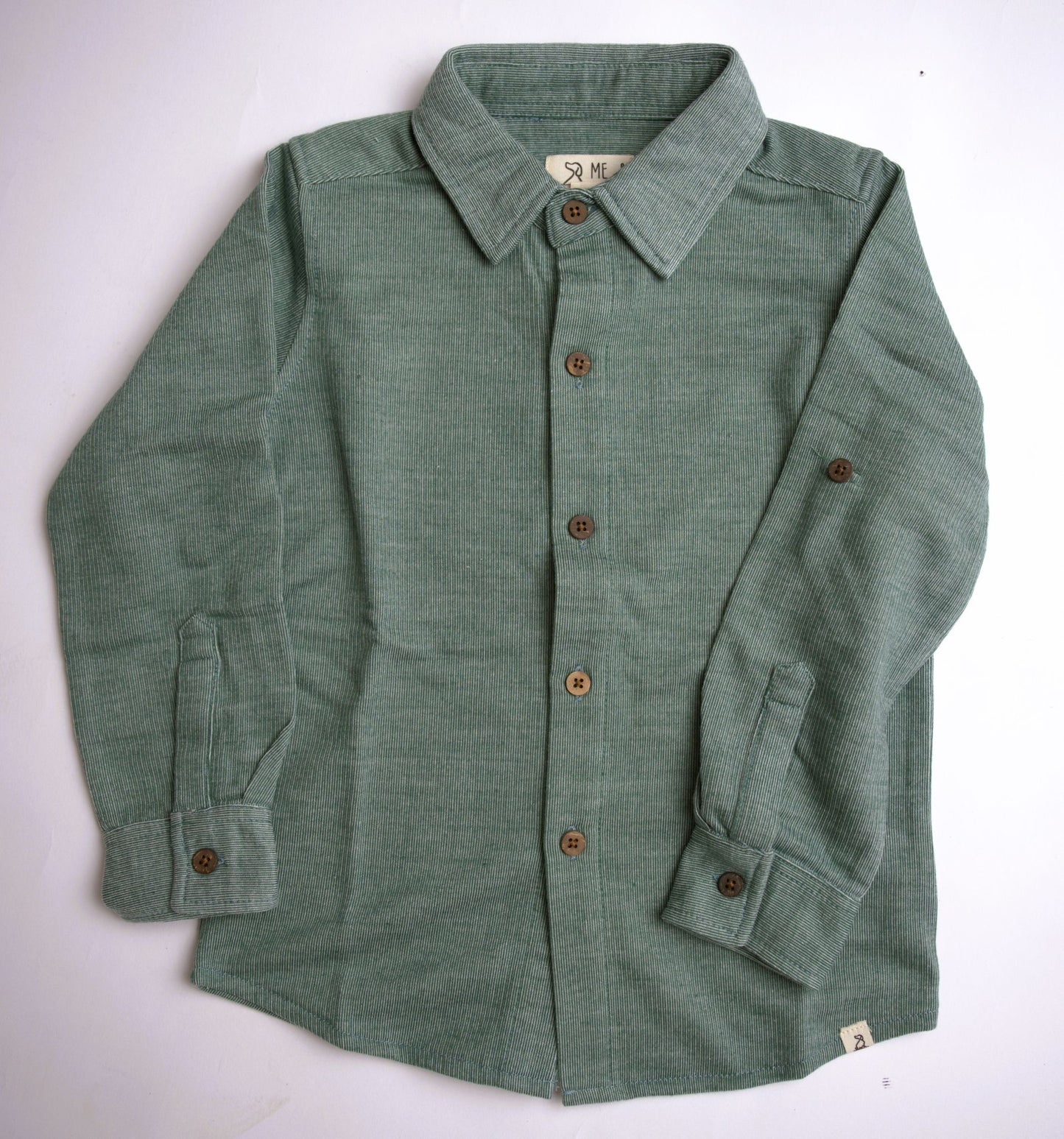 Me & Henry Columbia Jersey Shirt – Green Stripe