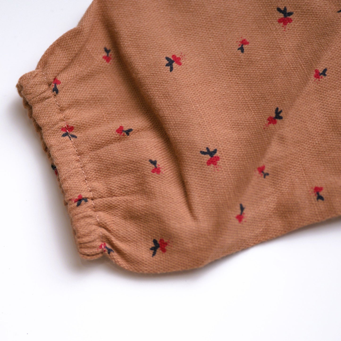 Vignette Daisy Bubble Romper - Pumpkin/Berry Floral