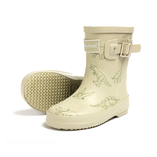 Shooshoos Dino Roar Rain Boot/Water Shoe Toddler/Kids Shoe