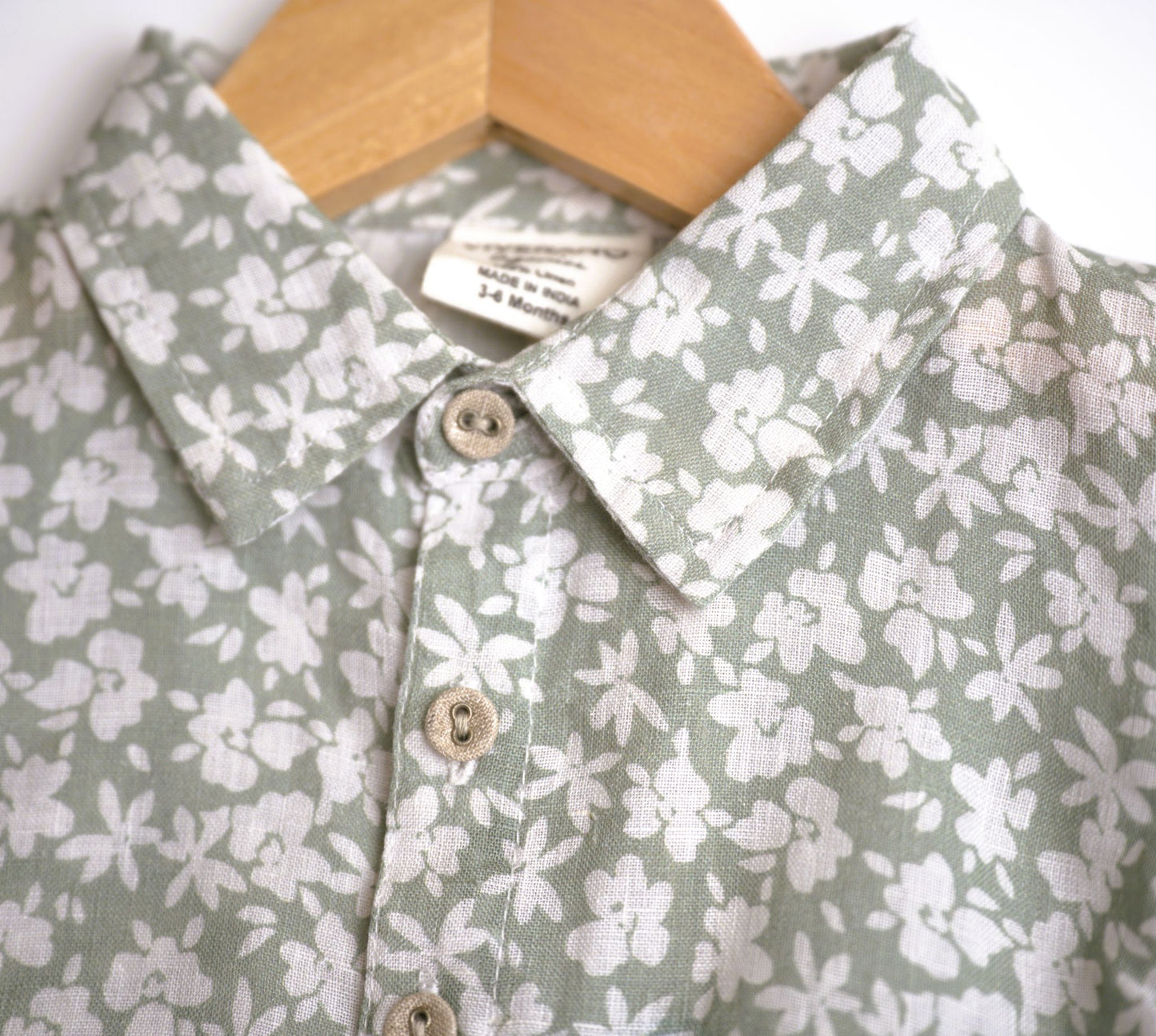 floral teal linen shorts set grey shorts button up collared shirt