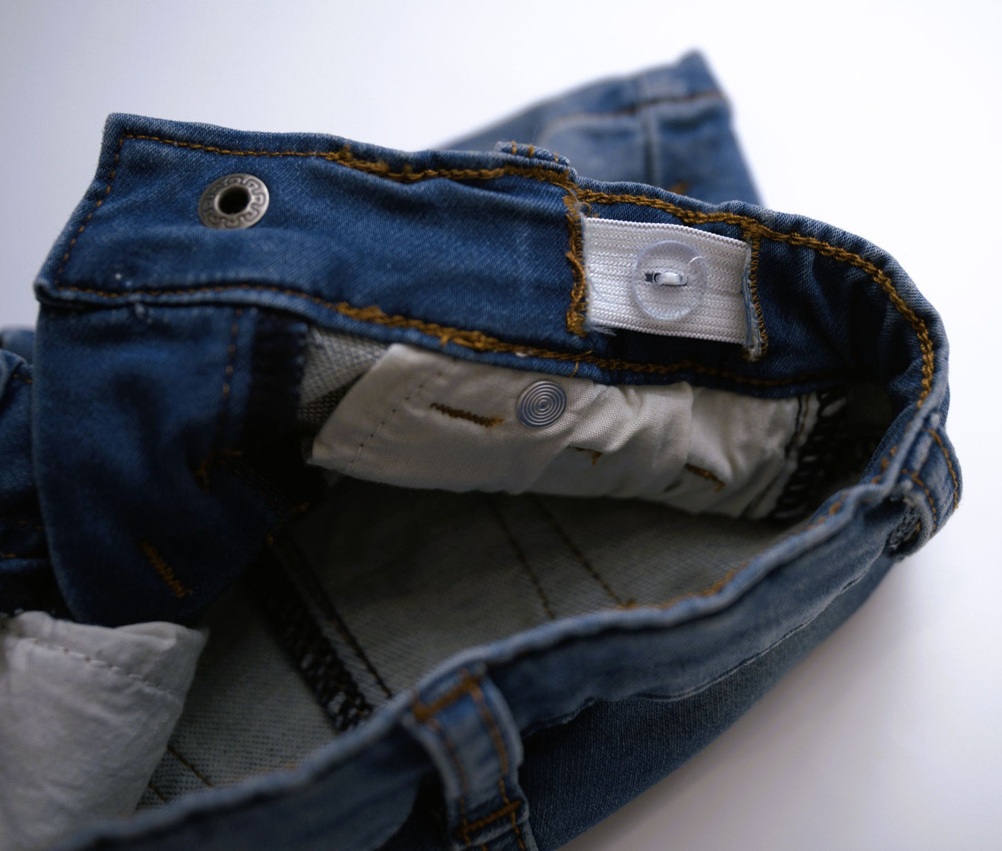Babysprouts Clothing Company Girl's Denim Shorts - Mid Wash Blue