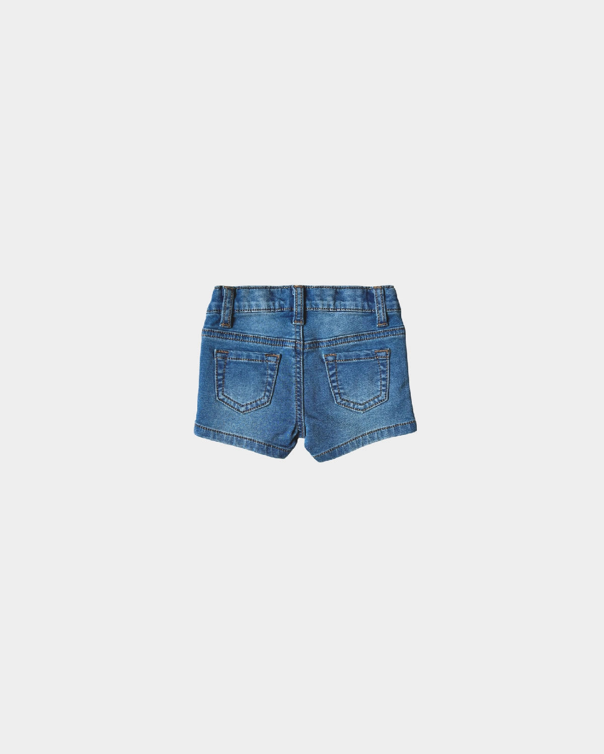 Babysprouts Clothing Company Girl's Denim Shorts - Mid Wash Blue