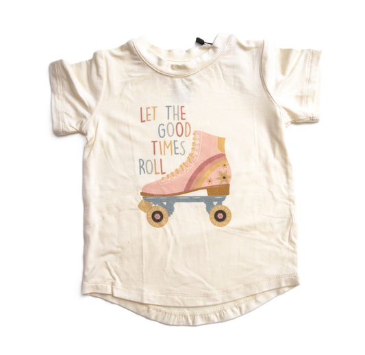 Babysprouts Clothing Company Girl's Bamboo Tee - Let the Good Times Roll