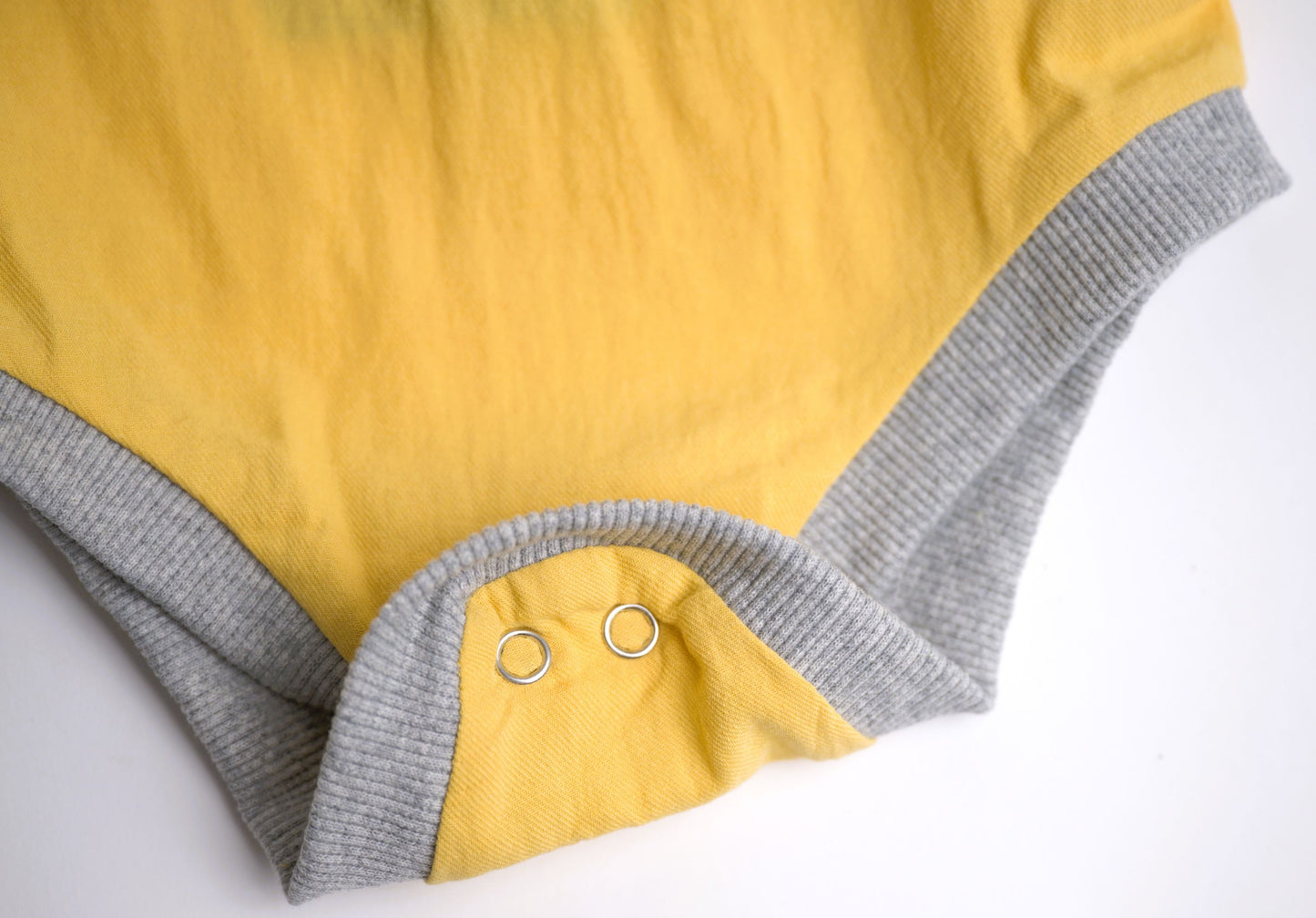 Me & Henry Helford Woven Onesie – Gold