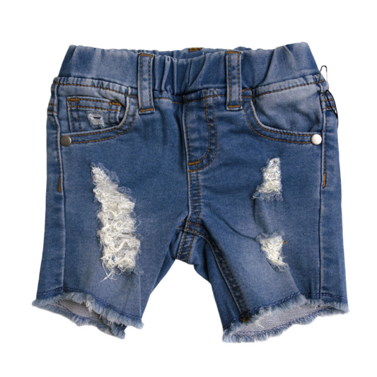 Babysprouts Clothing Company Boy's Denim Shorts - Mid Wash Blue