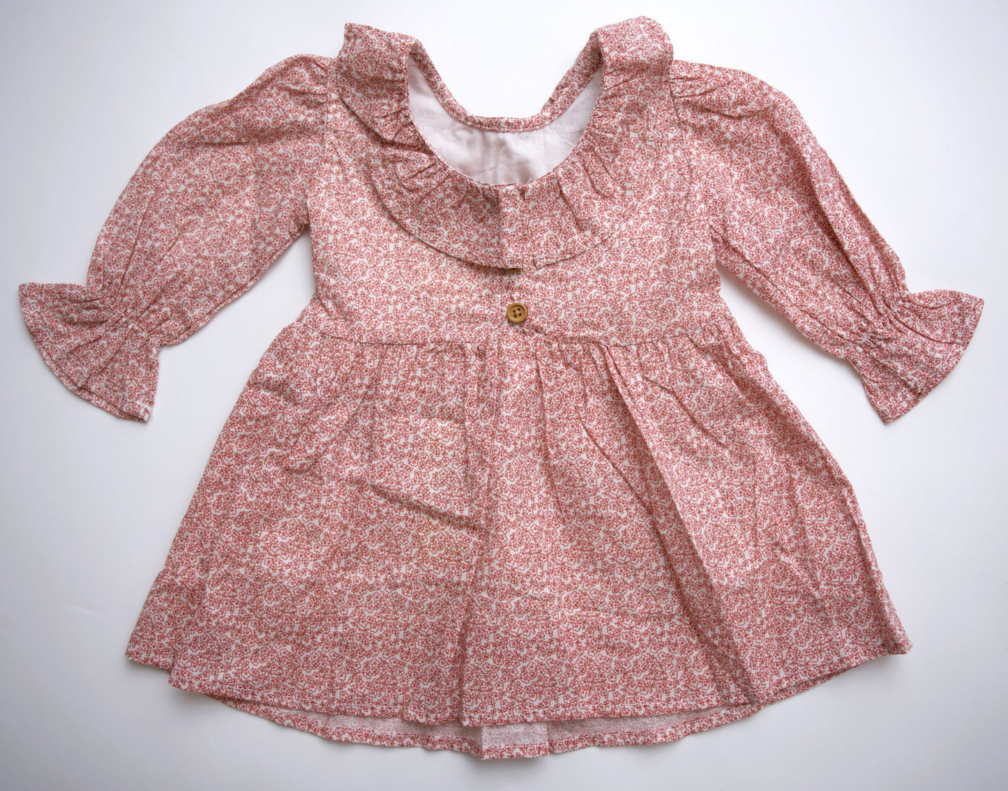 Vignette Milly Dress - Cranberry Daisy