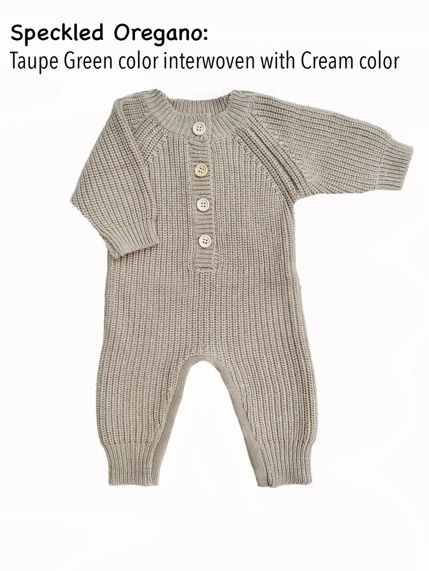 Mali Wear Knit Romper - Oregano