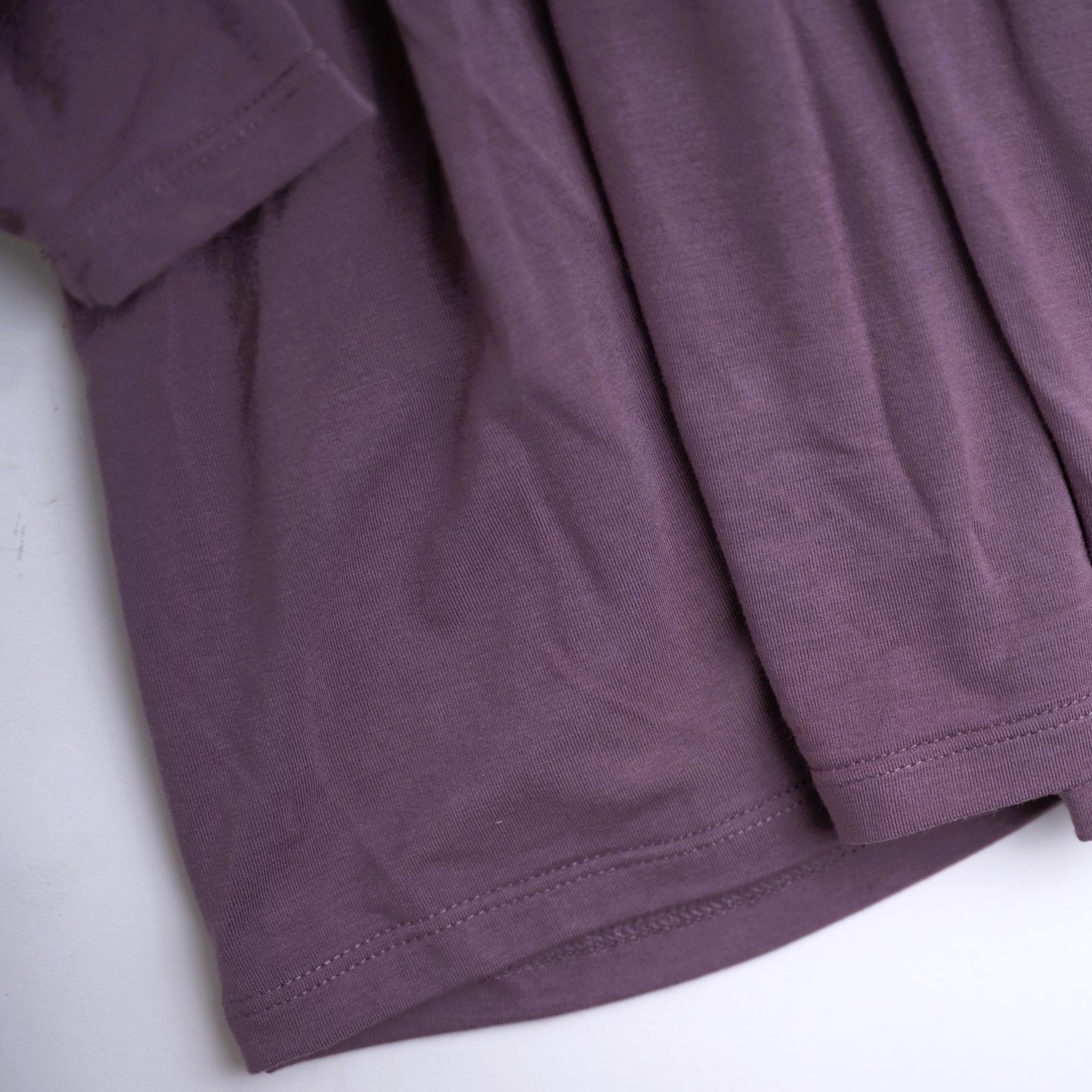 babysprouts plum henley dress baby girl's button neck long sleeve