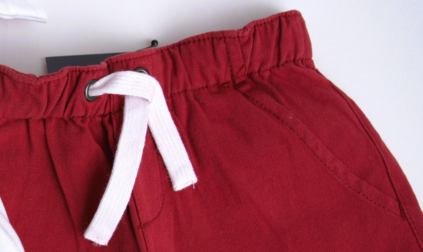 Me & Henry Hugo Twill Shorts – Red