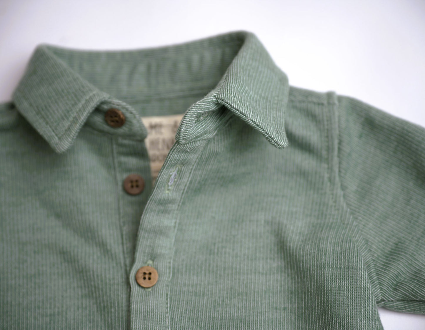 Me & Henry Ripley Jersey Onesie – Green