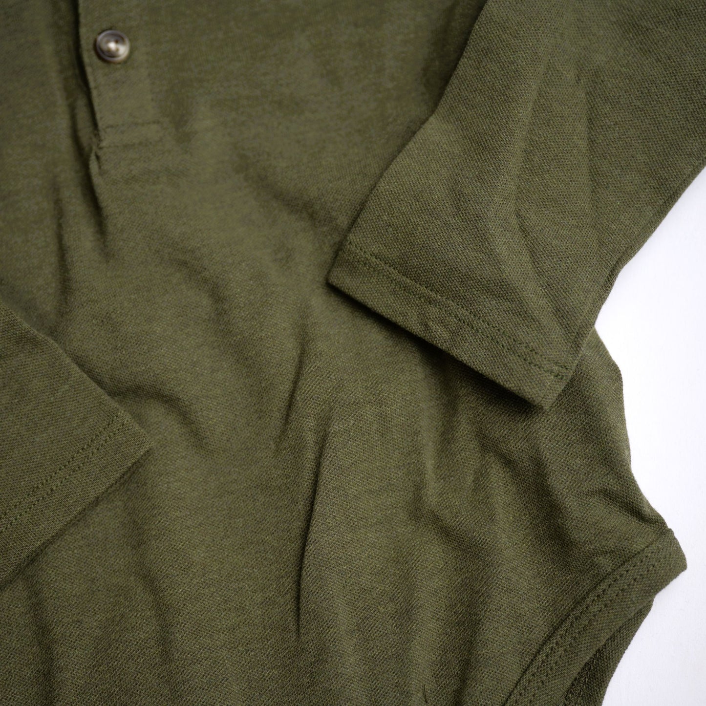 Me & Henry Seymour Pique Polo Onesie – Sage