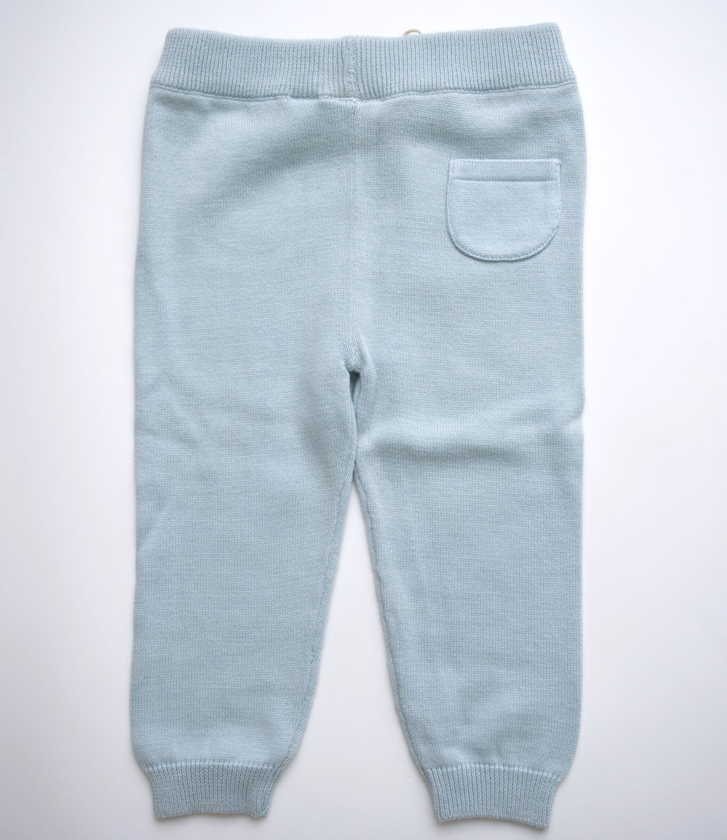 Viverano Organics Milan Baby Legging Pants Sweater Knit (Organic Cotton) Sky Blue