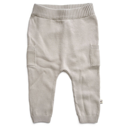 Viverano Organics Stone Side Pocket Sweater Knit Pants