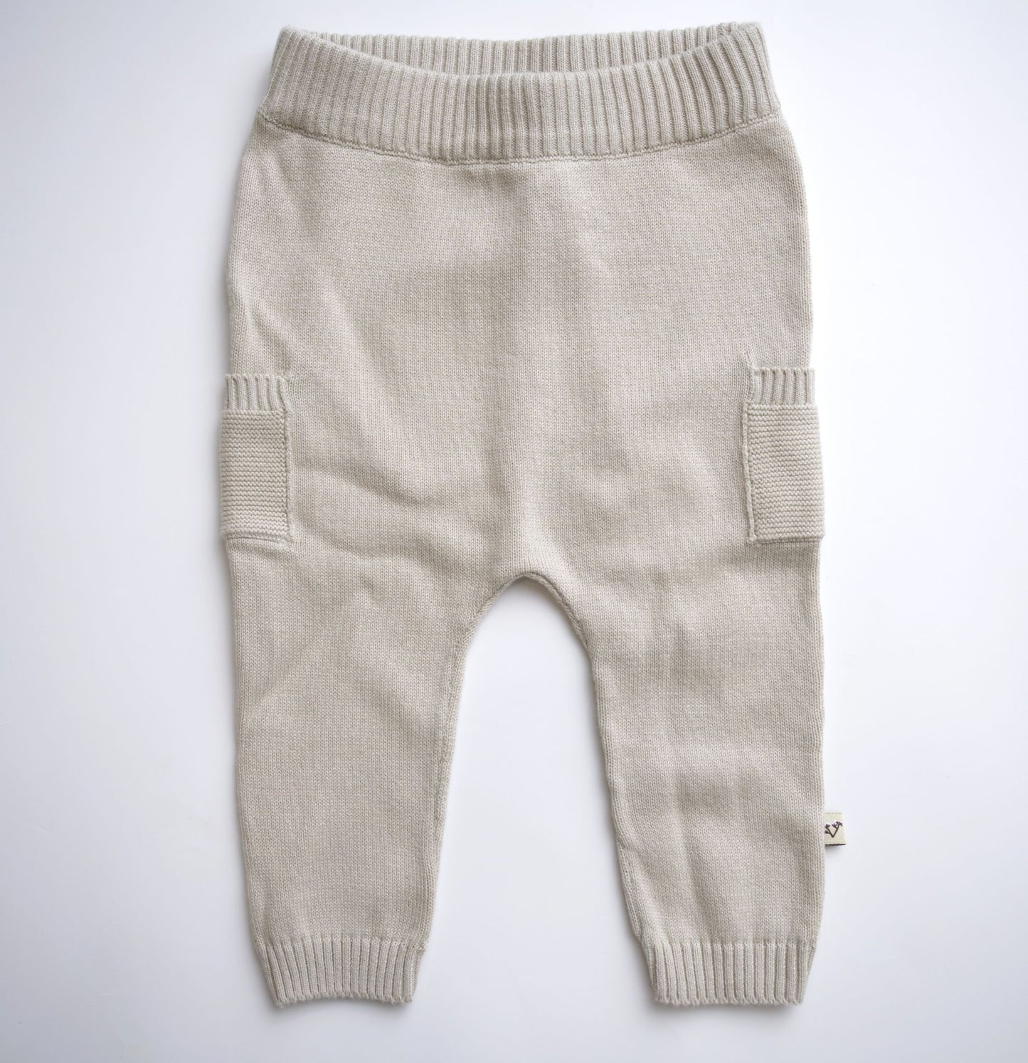 Viverano Organics Stone Side Pocket Sweater Knit Pants