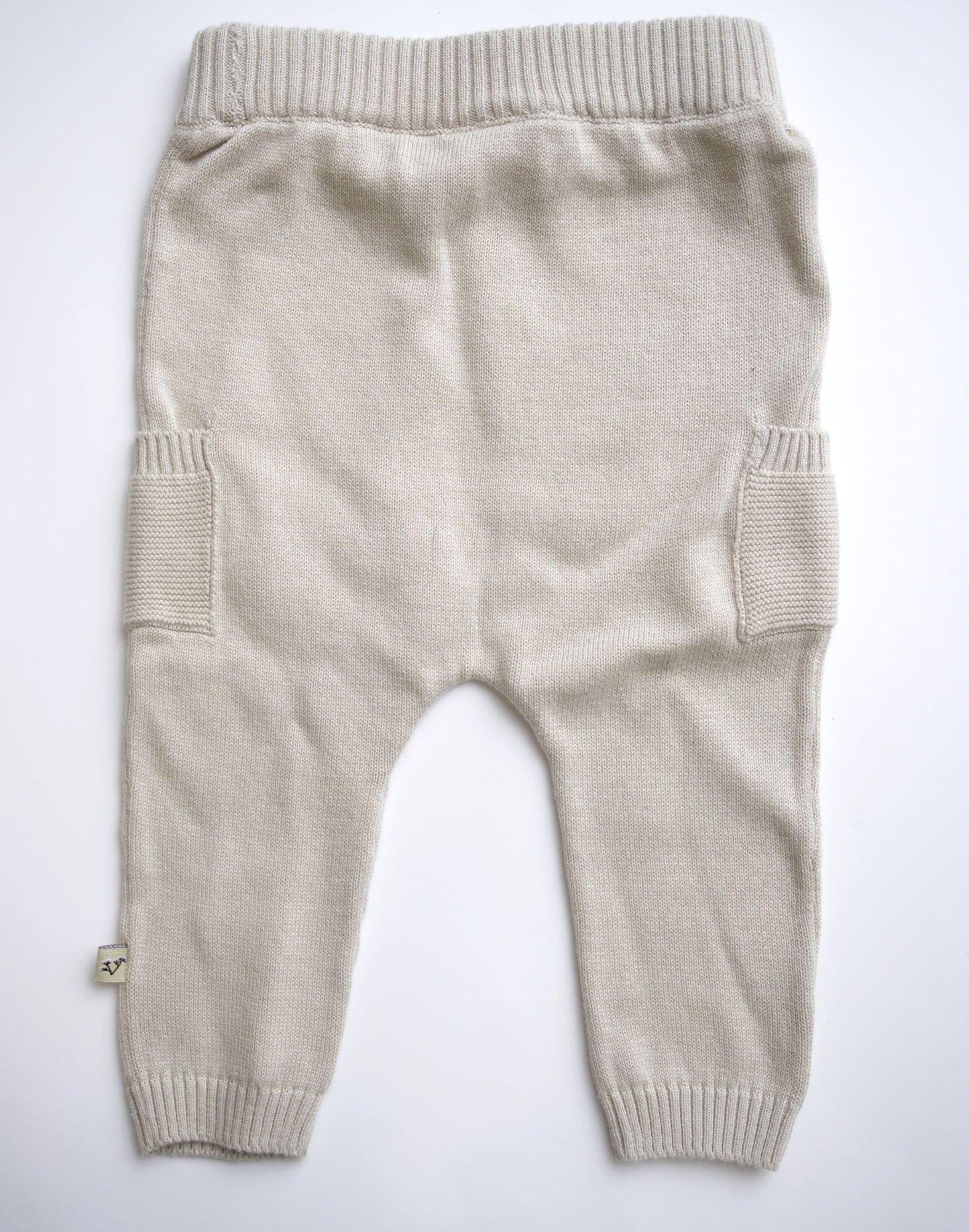 Viverano Organics Stone Side Pocket Sweater Knit Pants