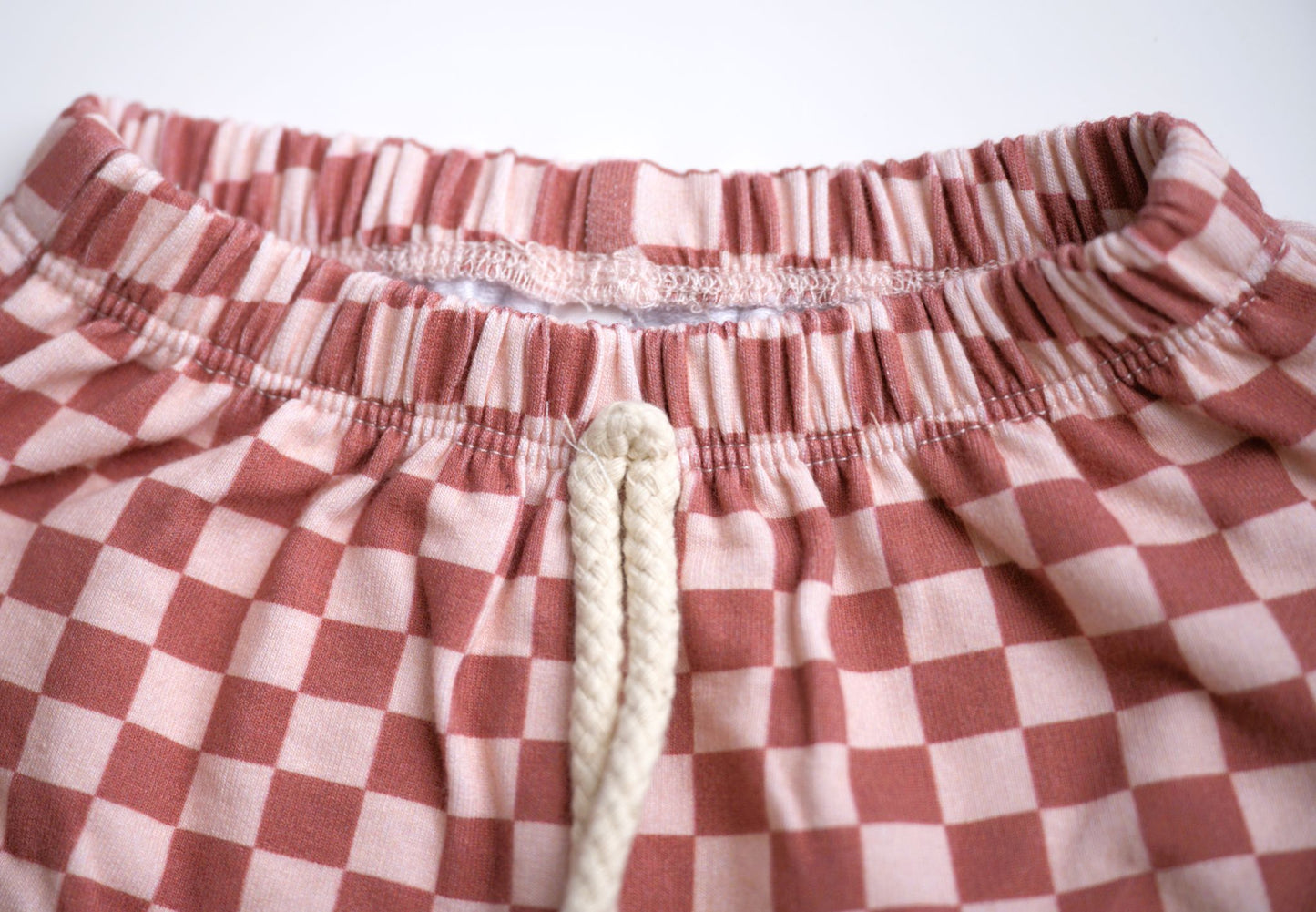 Babysprouts Clothing Company Girl's Shorties - Strawberry Checkered
