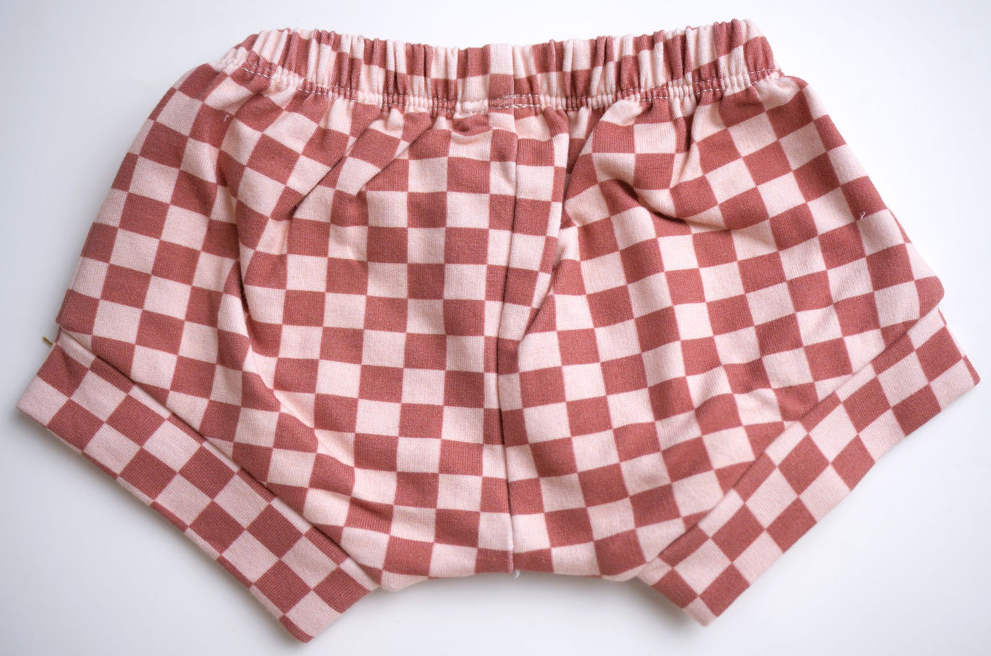 Babysprouts Clothing Company Girl's Shorties - Strawberry Checkered