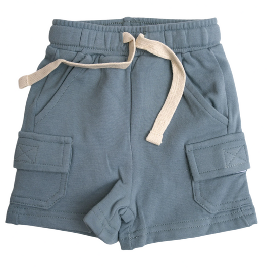 Babysprouts Boy's Cargo Shorts - Storm