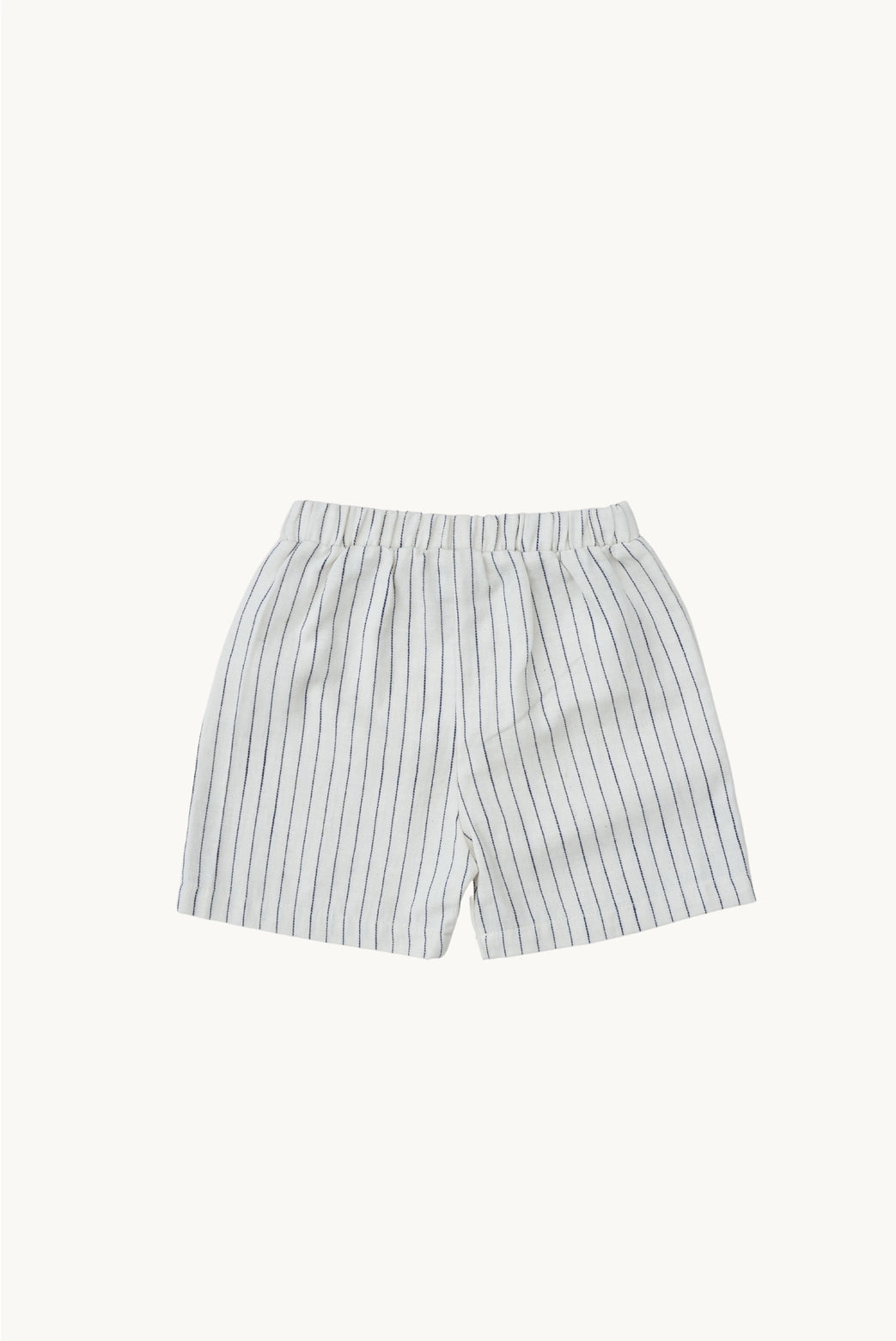 Eli & Nev Baby/Kid's Shorts - Berty navy stripes cream shorts